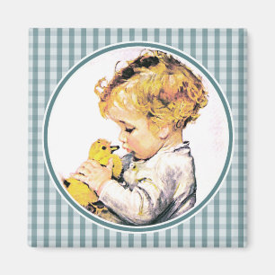 Baby's First Easter . Easter Gift Magnet