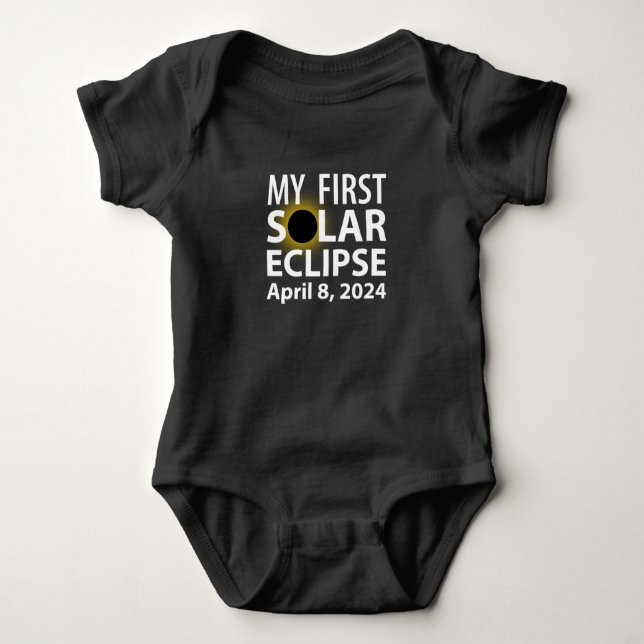 Baby's First Eclipse Baby Bodysuit (Front)