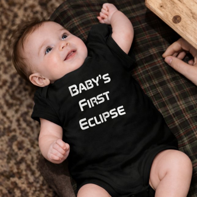 Baby's First Eclipse Solar Eclipse 2026 baby shirt (Creator Uploaded)