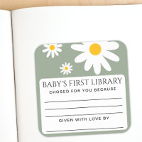 Baby's first Library Baby Shower