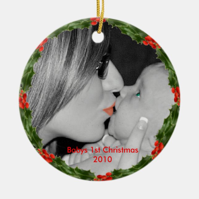 Babys First Ornament 2010 (Front)