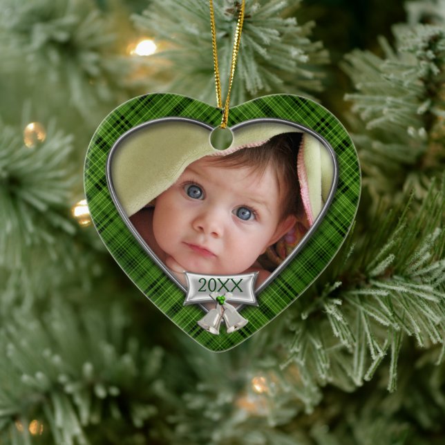 Baby's First Photo Frame Ceramic Tree Decoration (Tree)