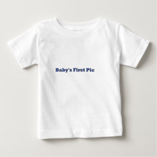 Baby's First Picture The MUSEUM Zazzle Gifts Baby T-Shirt