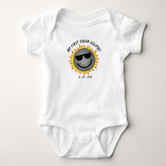 Baby's First Solar Eclipse Outfit Baby Bodysuit