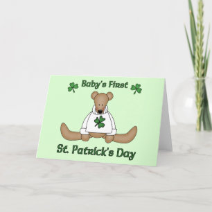 Baby's First St. Patrick's Day Card