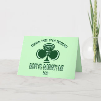 Baby's First St. Patrick's Day Card 2013