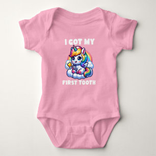 Baby's First Tooth Baby Bodysuit