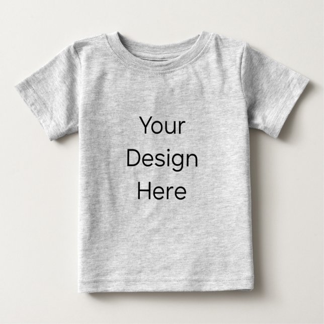 Baby's Grey T-Shirt (Front)