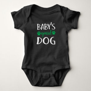 BABY'S GUARD DOG BABY BODYSUIT