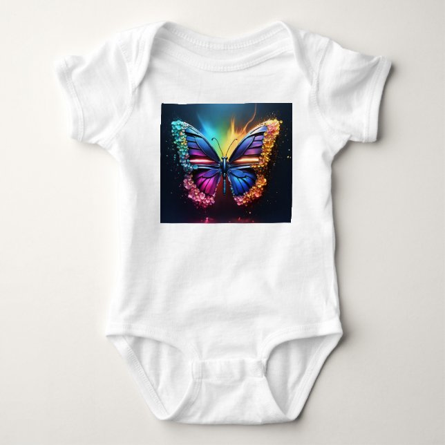 Baby's jursy bodysuit  (Front)