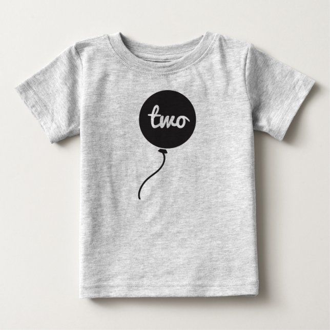 Baby's Second Birthday Shirt (Front)