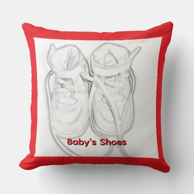 Baby's Shoes  Cushion (Front)