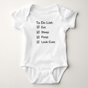 Baby's Tasks Baby Bodysuit