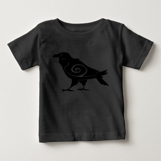 Baby's Tribal Raven Tee (Front)