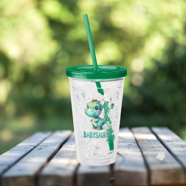 Babysaurus Acrylic Tumbler (Creator Uploaded)