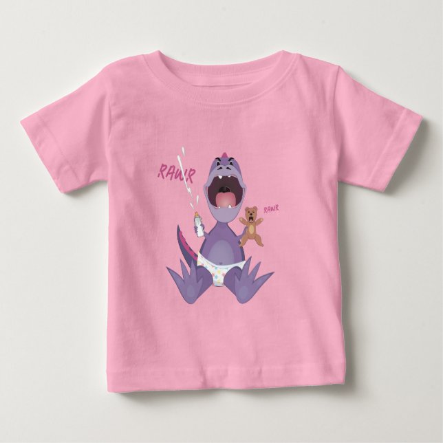 Babysaurus Baby T-Shirt (Front)