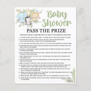 BabyShower Game/Another Game on back