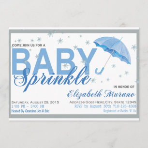 Babyshower Sprinkle Invitation