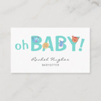 Babysitter Business Card