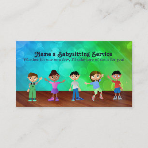 Babysitter Business Cards