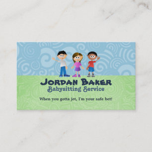Babysitter Business Cards