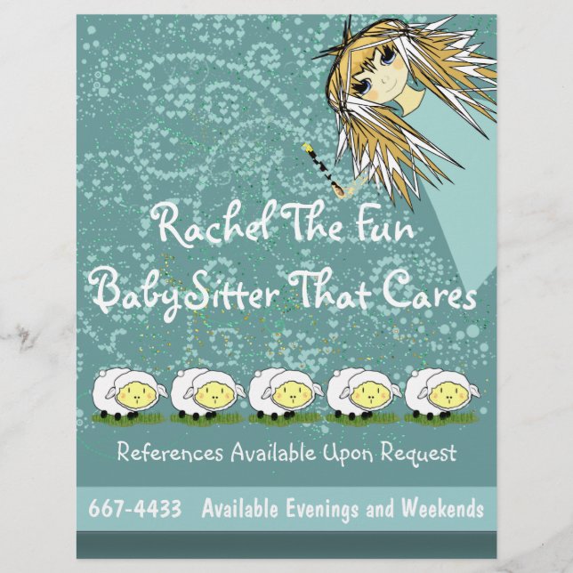 BabySitter Flyer (Front)