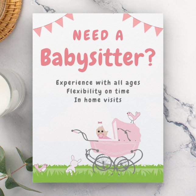 Babysitter Flyer (Creator Uploaded)