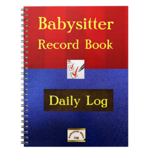 Babysitter Job Notebook