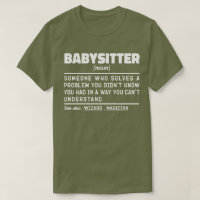 Babysitter Noun Definition Daycare Worker Birthday