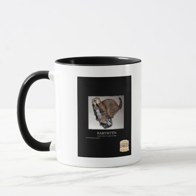 Babysittin Mug (Left)
