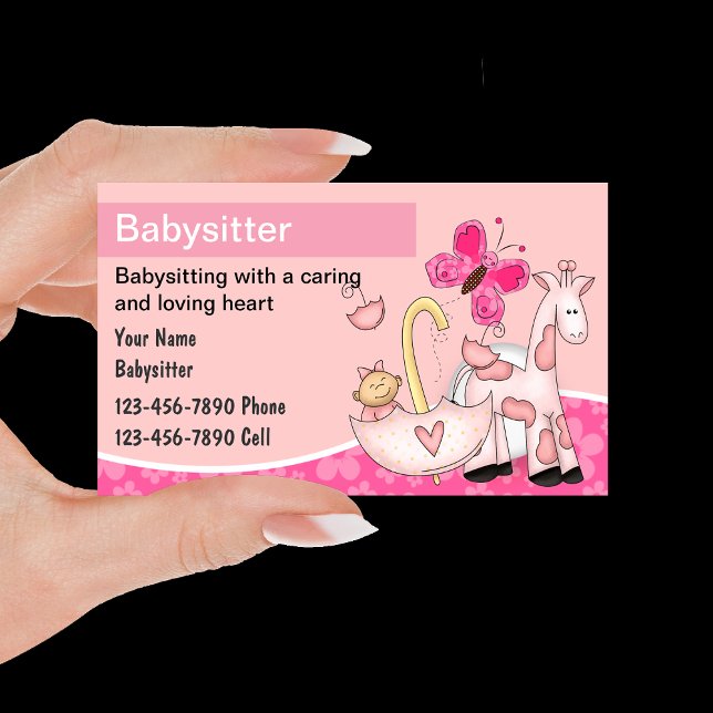 Babysitting Business Cards (Creator Uploaded)