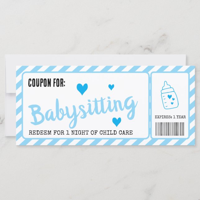 Babysitting Coupon (Front)
