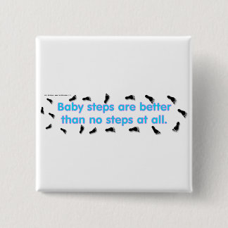 BabySteps 15 Cm Square Badge