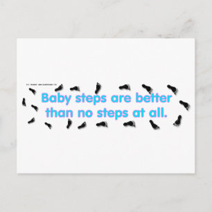 BabySteps Postcard