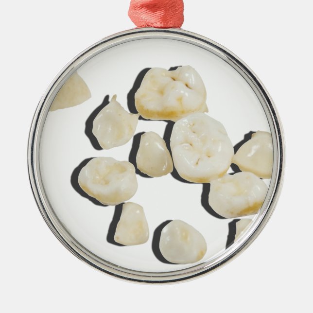 BabyTeeth033113.png Metal Tree Decoration (Front)