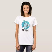 Bac Bone Funny Bacteria Pun  T-Shirt (Front Full)