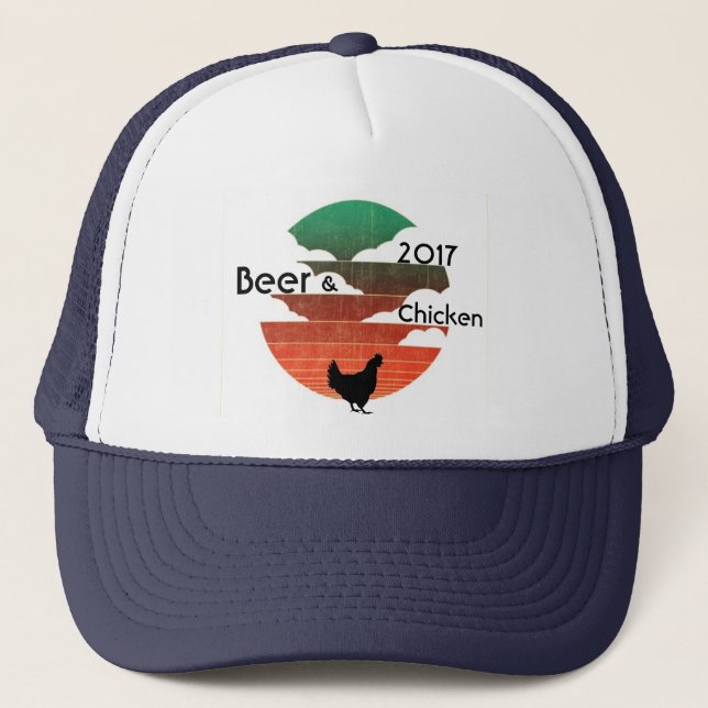 BAC milky Trucker Hat (Front)