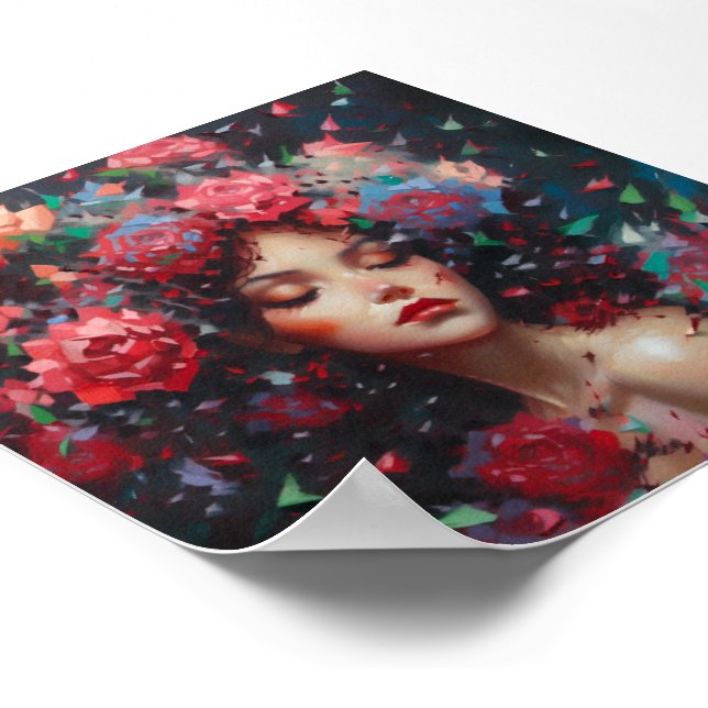 Baccara Rose Poster (Corner)