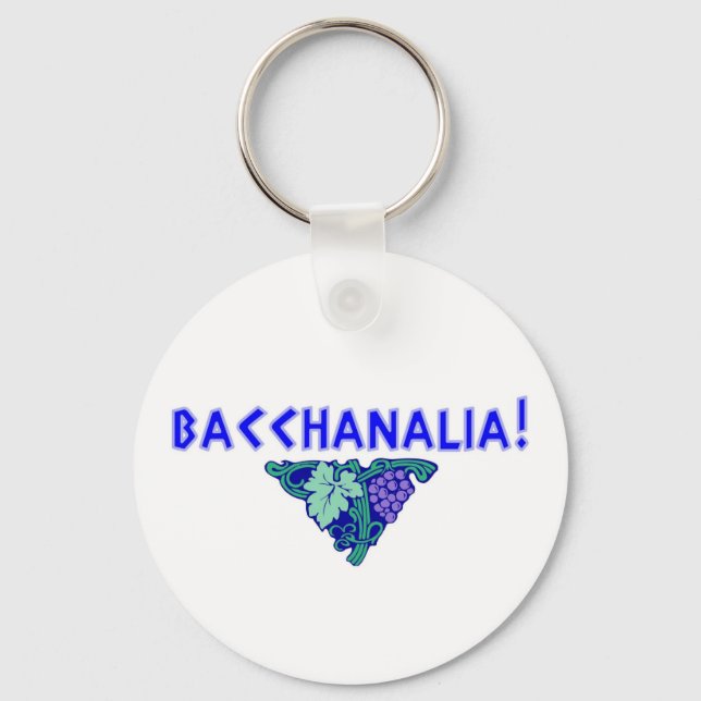 Bacchanalia! Key Ring (Front)