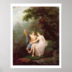 Bacchus and Ariadne Poster