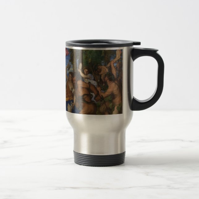 Bacchus and Ariadne Travel Mug (Right)