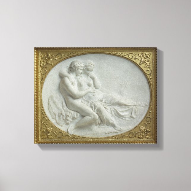 Bacchus comforting Ariadne, 1793 Canvas Print (Front)