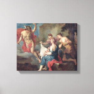 Bacchus Delivered to the Nymphs of Nysa Canvas Print