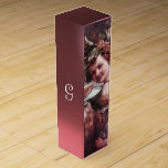 BACCHUS, GRAPES AND WHITE WINE MONOGRAM WINE GIFT BOX<br><div class="desc">Classic Italian Baroque masterpiece by Guido Reni .</div>