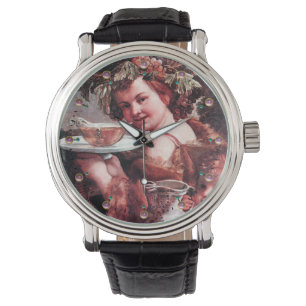 BACCHUS, GRAPES AND WHITE WINE WATCH