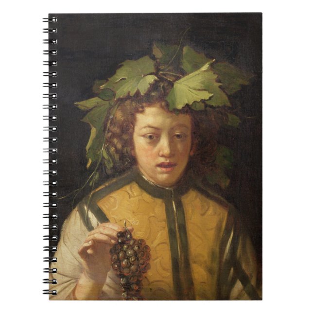 Bacchus Spiral Notebook (Front)
