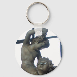 Bacchus Statue in the Vatican Key Ring