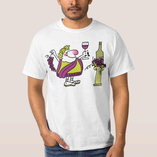Bacchus & Wine T-Shirt (Front)