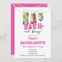 Bach and Boozy Bachelorette Party