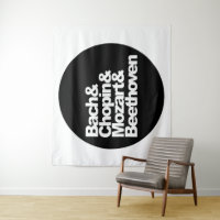Bach and Chopin and Mozart and Beethoven